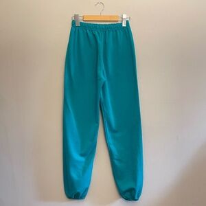 Vintage Penmans Teal Sweatpants 50% Cotton 50% Poly NWoT